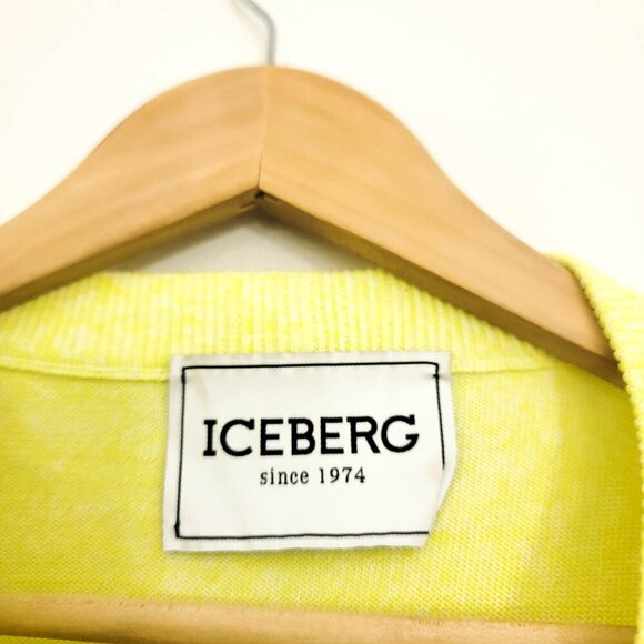 Iceberg History Peanuts Collection 2022 Intarsia Lucy Sweater in Yellow Small - Picture 13 of 13
